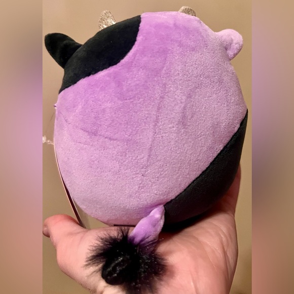 Exclusive Alexie candy corn purple and black cow - Picture 3 of 3